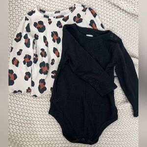 Two Adorable Toddler Girl Shirts